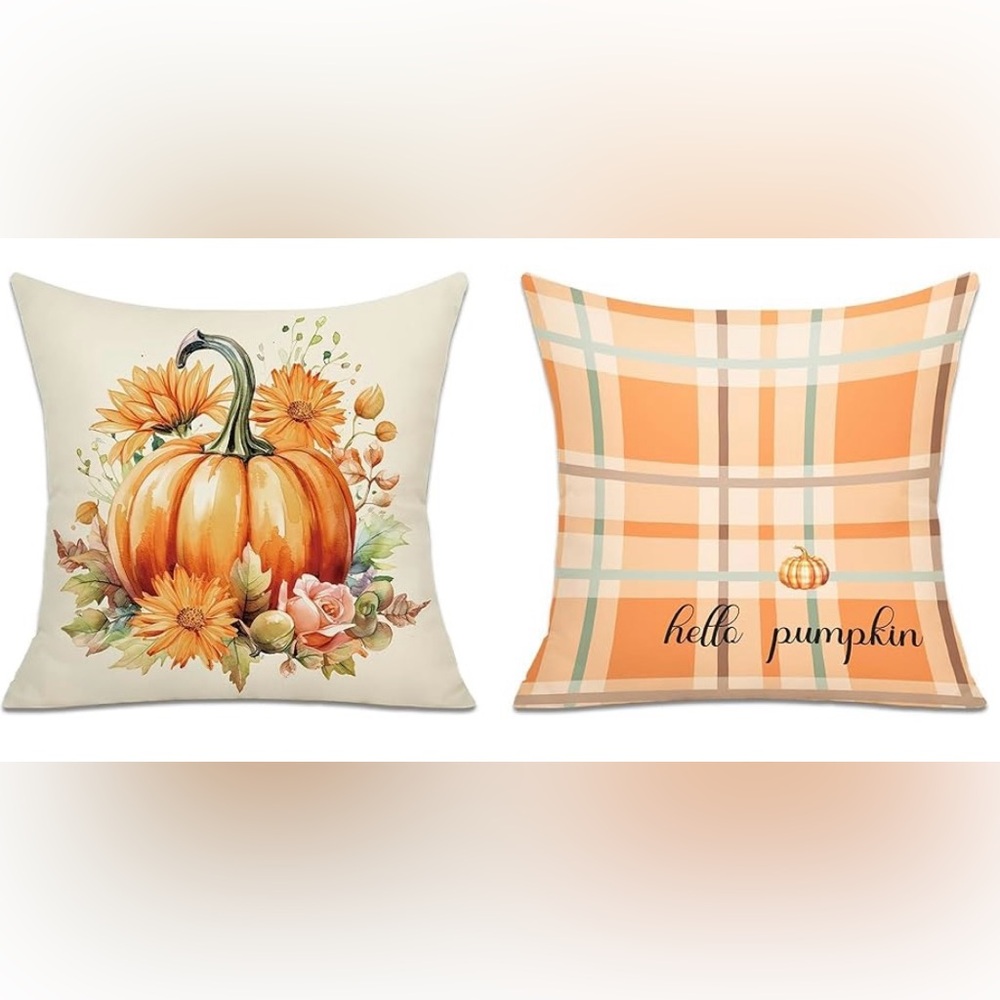 2/$18.00 Fall Pillow Covers